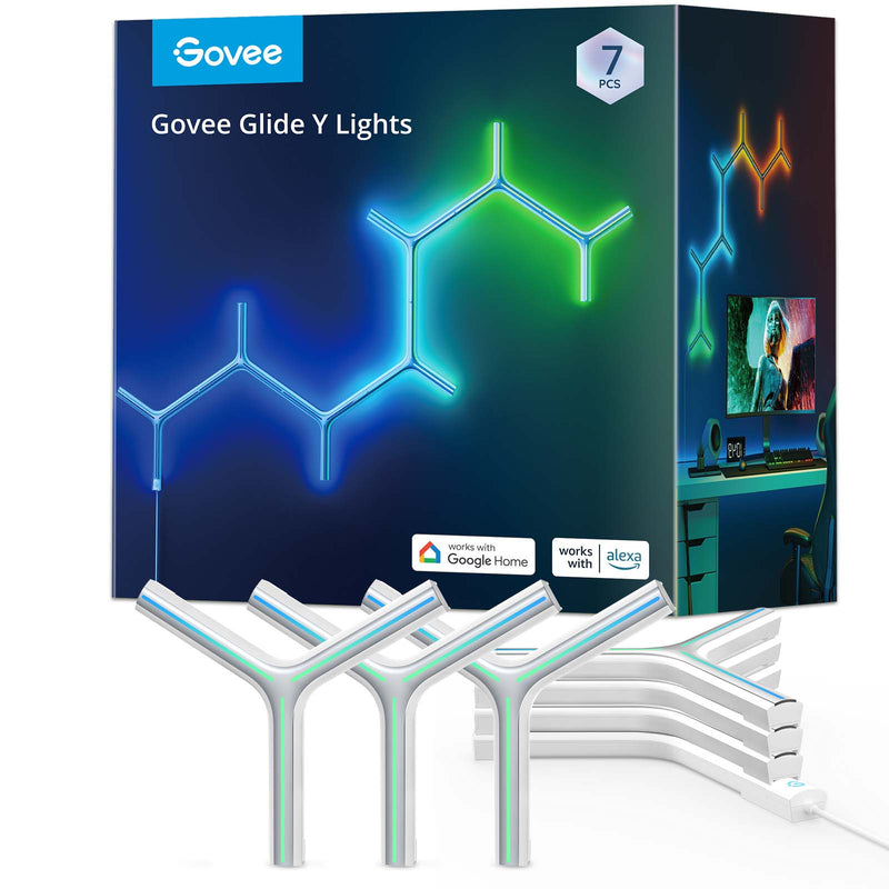 GOVEE svetlobni panel Y oblike (7 PACK) 6974316993506