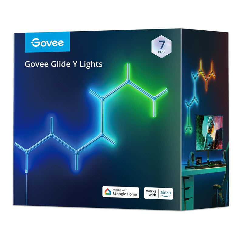 GOVEE svetlobni panel Y oblike (7 PACK) 6974316993506