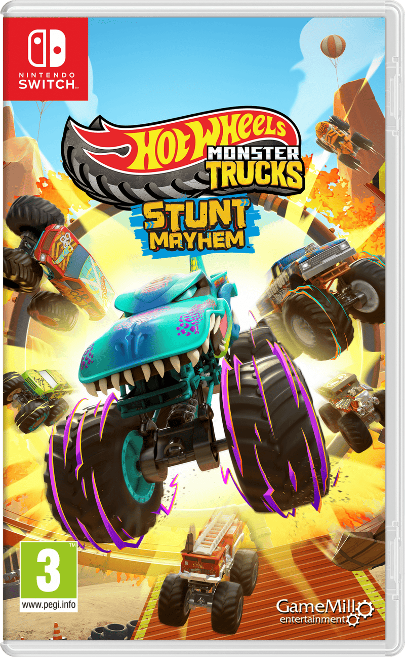 Hot Wheels Monster Trucks: Stunt Mayhem (Nintendo Switch) 5060968302030