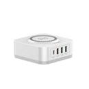 LDNIO CHARGER 4 PORT (3A1C) 30W 5V 3A WIRELESS 18W 5V 3A AW004 BREZŽIČNI POLNILEC 6933138600306