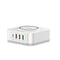 LDNIO CHARGER 4 PORT (3A1C) 30W 5V 3A WIRELESS 18W 5V 3A AW004 BREZŽIČNI POLNILEC 6933138600306