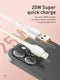 LDNIO CHARGING DATA CABLE (A-L) 25W 1M IPHONE WHITE LS841_L 6933138600634