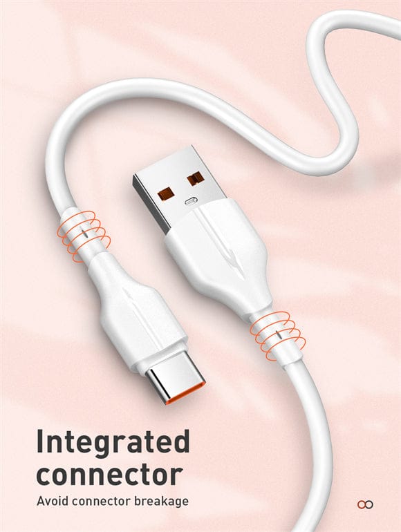 LDNIO CHARGING DATA CABLE (A-M) 25W 1M MICRO WHITE LS841_M 6933138600665