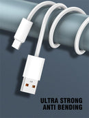 LDNIO CHARGING DATA CABLE BRAIDED (A-C) 25W 1M TYPE-C WHITE LS901_C 6933138600924