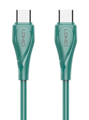 LDNIO CHARGING DATA CABLE (C-C) 65W 2M GREEN LC612C 6933138601112