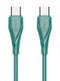 LDNIO CHARGING DATA CABLE (C-C) 65W 2M GREEN LC612C 6933138601112