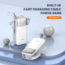 LDNIO POWER BANK 30000mAh 22,5W 5V 3A 2 PORT (2A) + 2 CABLE (1C1L) PQ30 6933138601600