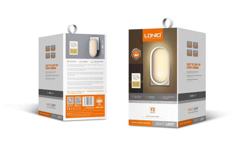 LDNIO SENSOR NIGHT LIGHT Y2 NOČNA LUČKA S SENZORJEM 6933138600016