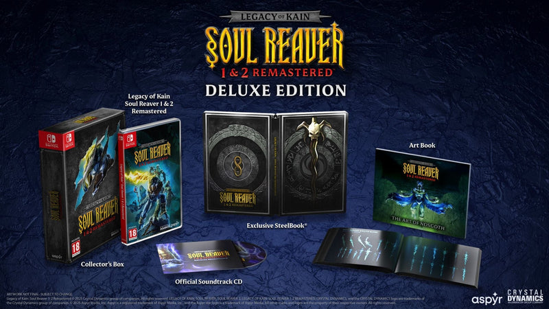 Legacy Of Kain™ Soul Reaver 1&2 Remastered - Deluxe Edition 5056635613790