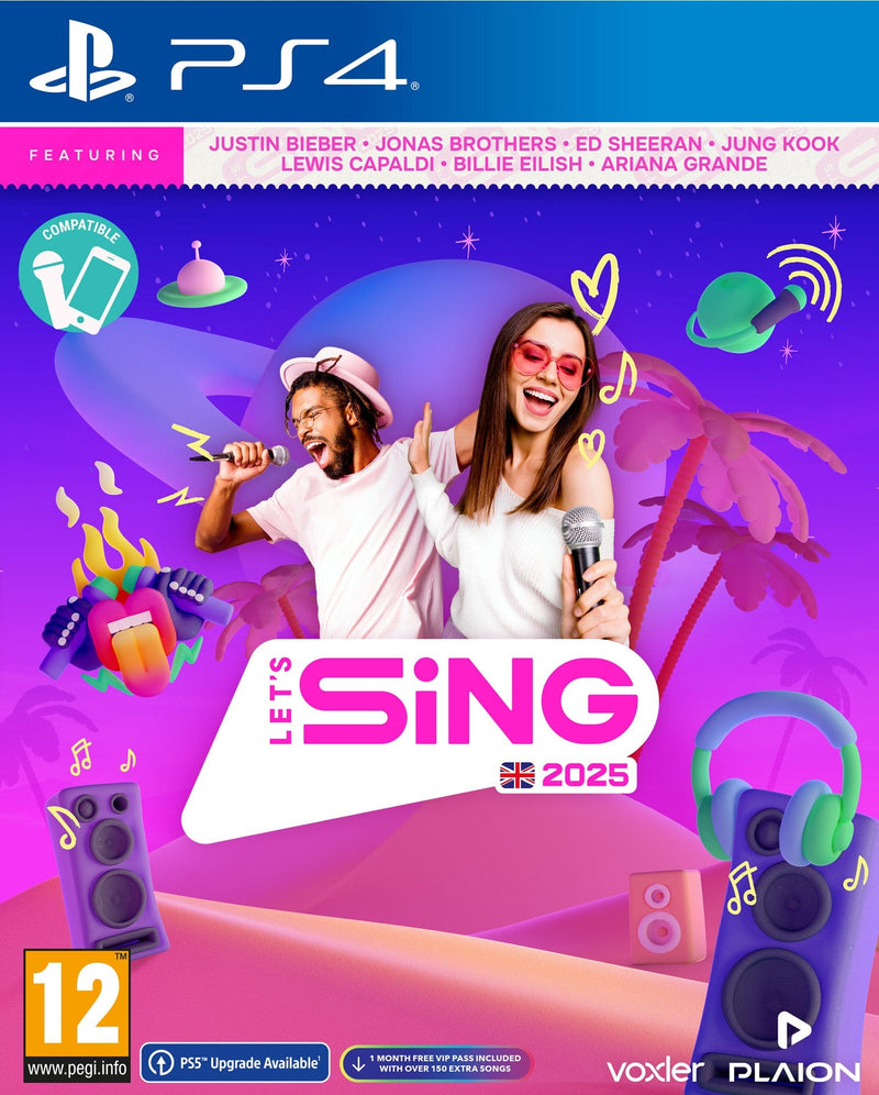 Let's Sing 2025 (Playstation 4) 4020628582159