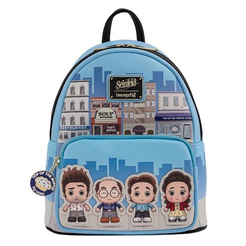 LOUNGEFLY SEINFELD CHIBI CITY MINI NAHRBTNIK 671803369924