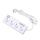 MOYE VOLTAIC SMART POWER STRIP V2 4 EU PLUGS + 4 USB PLUGS 3680W 16A PAMETNA RAZDELILNA LETEV 8605042604890