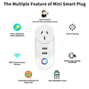 MOYE VOLTAIC WIFI SMART SOCKET WITH USB PORTS 8605042604524