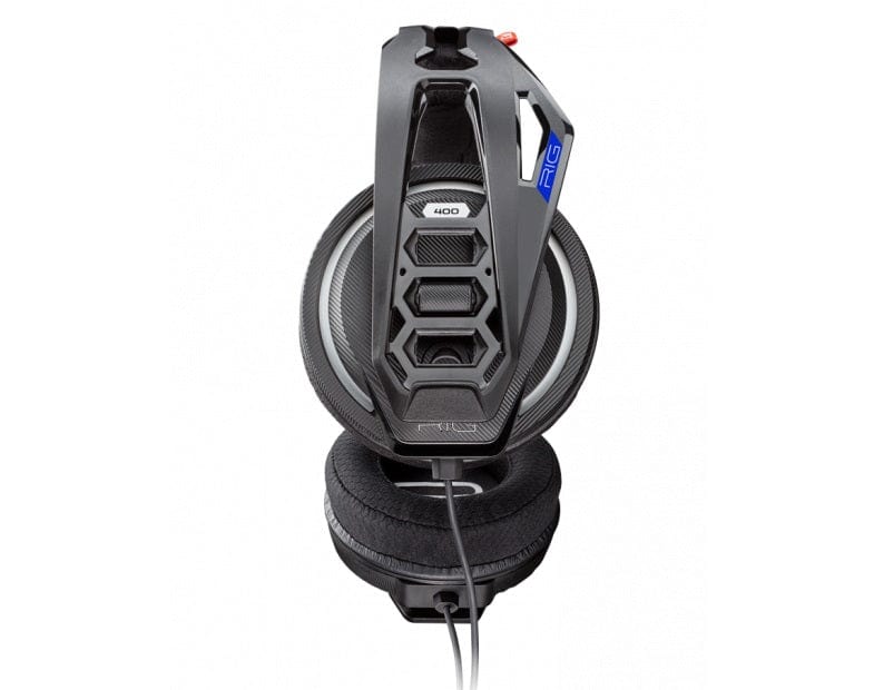 Nacon | RIG 400HS PS4/PS5 žične gaming stereo slušalke za PS4 in PS5 - ČRNE BARVE 5033588048527