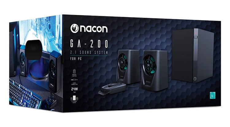 NACON SOUND SYSTEM 2.1 GA-200 ZVOČNIKI - ODPRTA EMBALAŽA 3200000001374