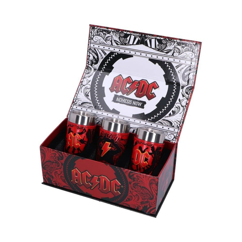 NEMESIS NOW AC/DC logo set kozarcev 801269153359