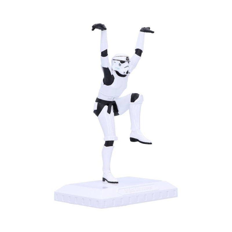 NEMESIS NOW STORMTROOPER CRANE KICK 20.5CM KIPEC 801269150693