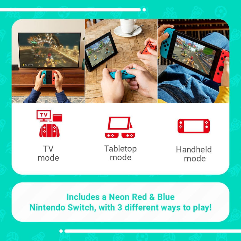 Nintendo Switch konzola V1.1 RED & BLUE + Switch Sports + Nintendo Online - 12 mesecev 045496454012