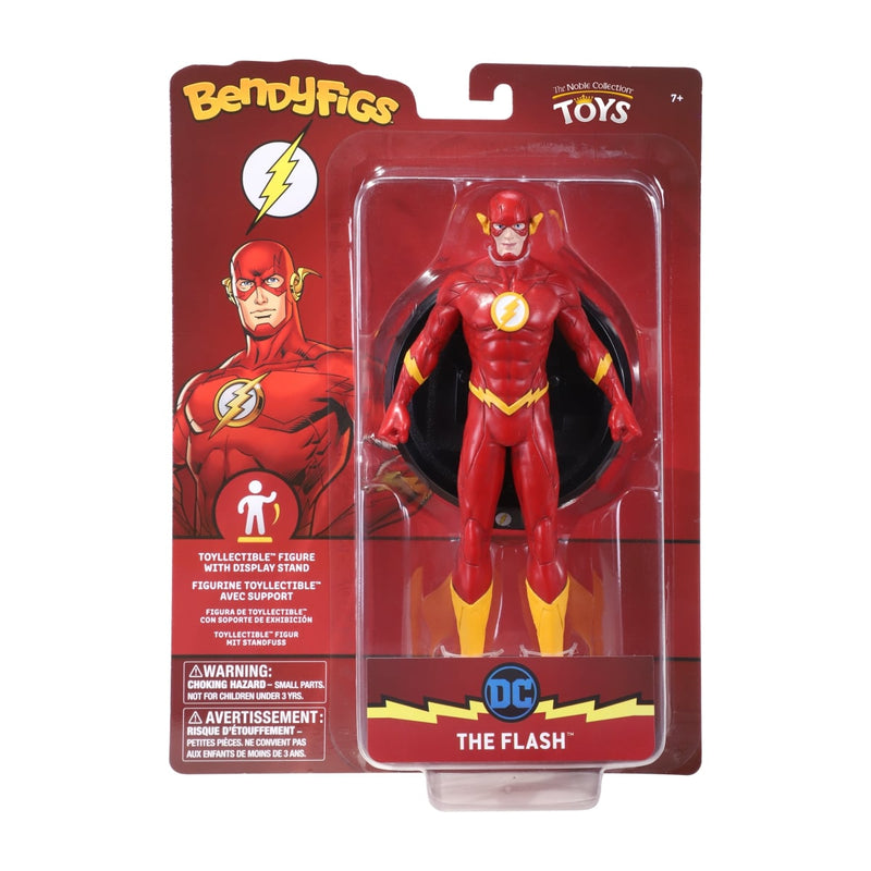 NOBLE COLLECTION DC - FLASH BENDYFIG (COMIC) 849421007218