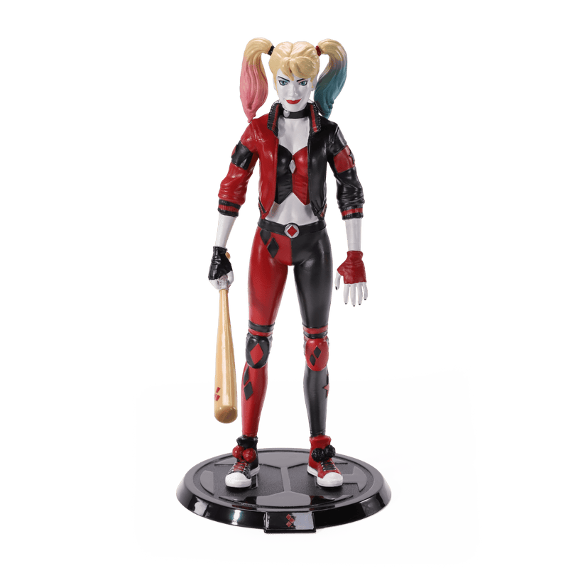 NOBLE COLLECTION DC - SS - HARLEY QUINN BOP REBIRTH BENDYFIG (COMIC) 849421007607