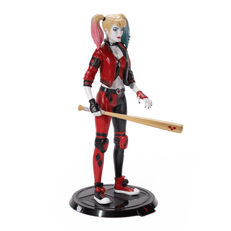 NOBLE COLLECTION DC - SS - HARLEY QUINN BOP REBIRTH BENDYFIG (COMIC) 849421007607