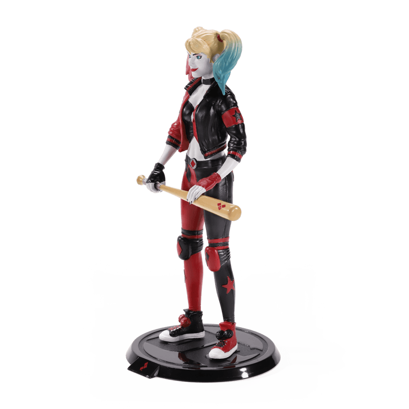 NOBLE COLLECTION DC - SS - HARLEY QUINN BOP REBIRTH BENDYFIG (COMIC) 849421007607