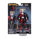 NOBLE COLLECTION DC - SS - HARLEY QUINN BOP REBIRTH BENDYFIG (COMIC) 849421007607