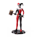 NOBLE COLLECTION DC - SS - HARLEY QUINN JESTER BENDYFIG 849421007591