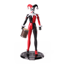 NOBLE COLLECTION DC - SS - HARLEY QUINN JESTER BENDYFIG 849421007591