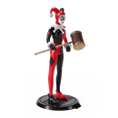 NOBLE COLLECTION DC - SS - HARLEY QUINN JESTER BENDYFIG 849421007591