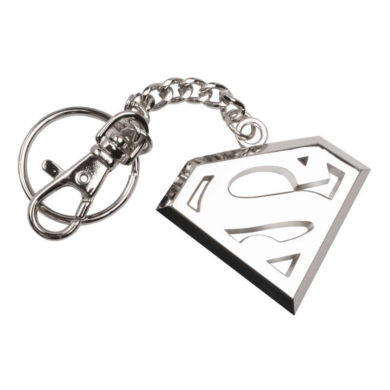 NOBLE COLLECTION DC - SUPERMAN C - J - SUPERMAN KEYCHAIN (GREY) 812370014941