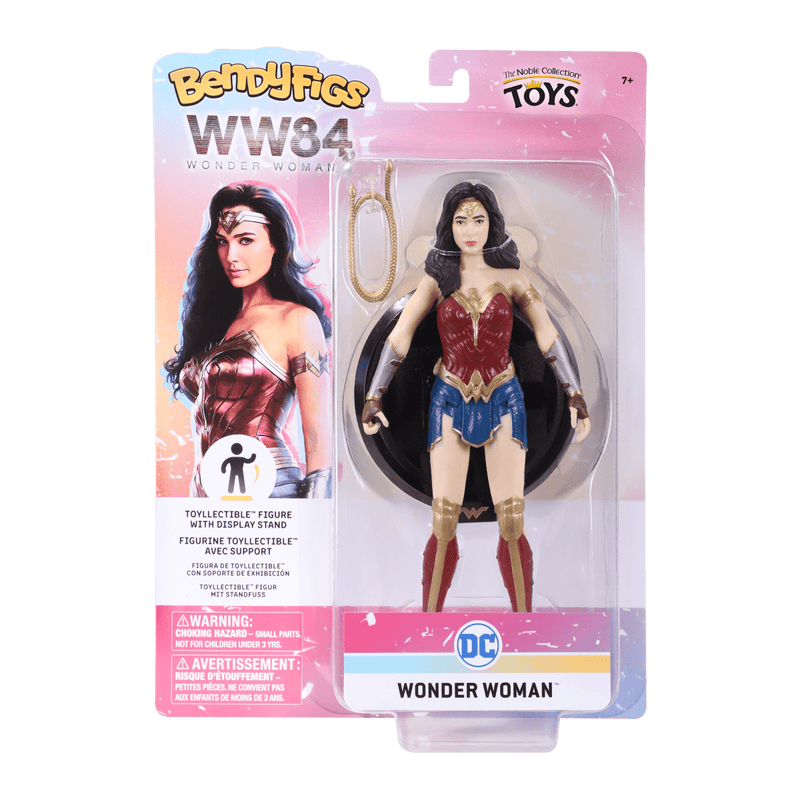 NOBLE COLLECTION DC - WW - WONDER WOMAN BENDYFIG (CLASSIC OUTFIT) 849421007089