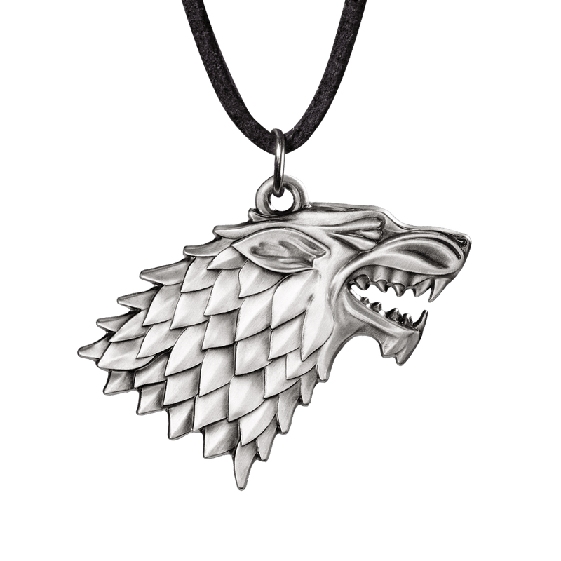 NOBLE COLLECTION - GAME OF THRONES - J - STARK PENDANT / COSTUME 849421002121