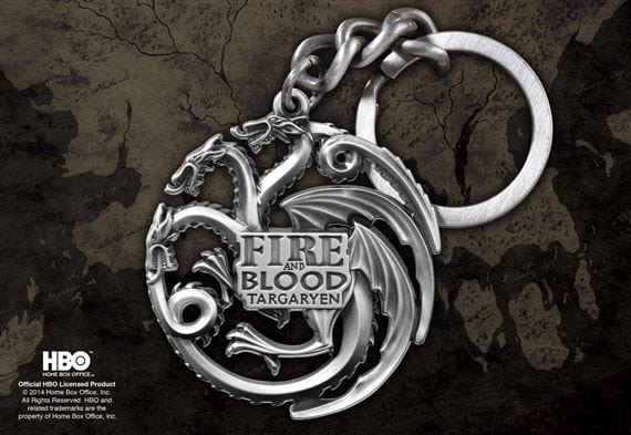 NOBLE COLLECTION - GAME OF THRONES - J - TARGARYEN SIGIL obesek 849241002172