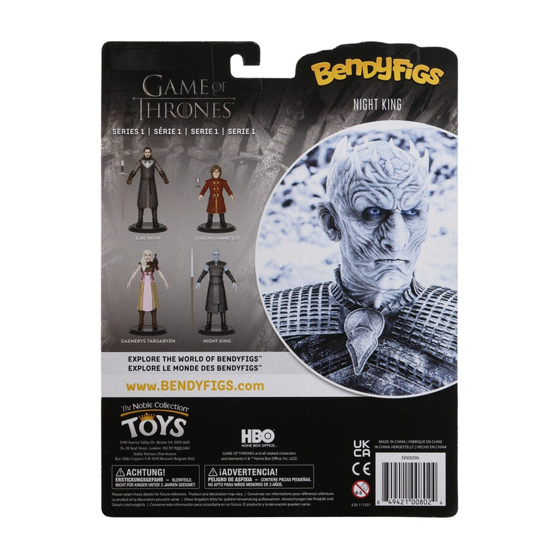 NOBLE COLLECTION - GAME OF THRONES - NIGHT KING BENDYFIGS 849421008024