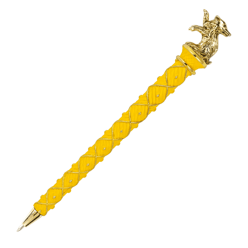 NOBLE COLLECTION - HARRY POTTER - HUFFLEPUFF PEN GOLD PLATED 812370011117