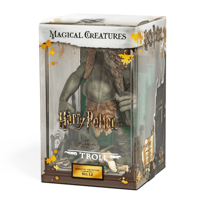 NOBLE COLLECTION - HARRY POTTER - MAGICAL CREATURES NO 12 - TROLL 849421004842