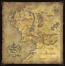 NOBLE COLLECTION - LORD OF THE RINGS - MIDDLE-EARTH MAP PUZZLE sestavljanka 849421009137