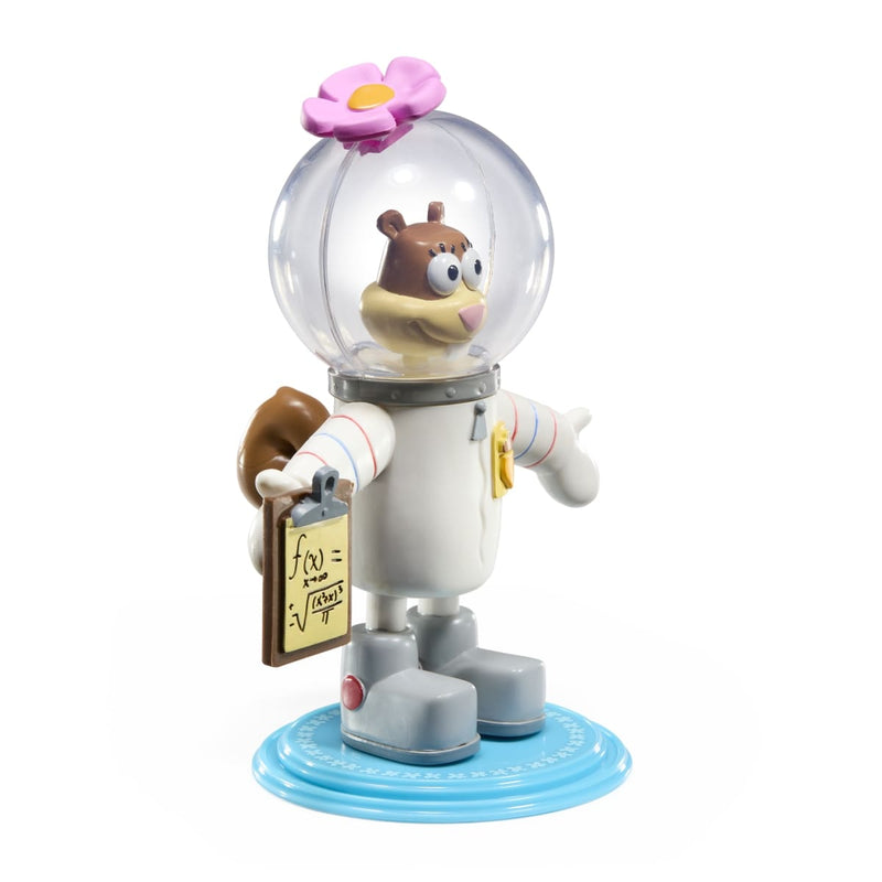 NOBLE COLLECTION - NICKELODEON - BENDYFIGS - SANDY CHEEKS 849421008857