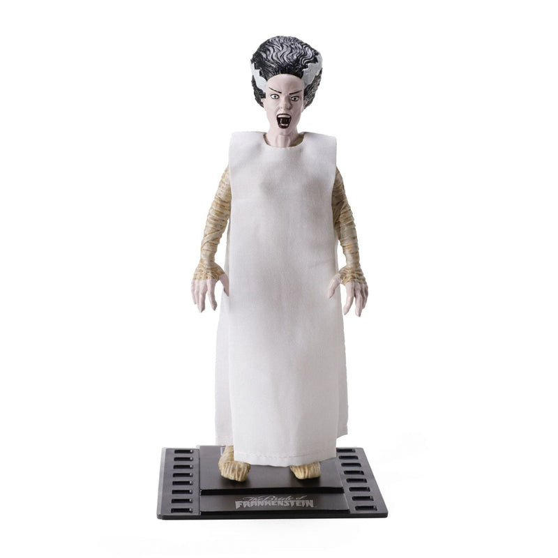 NOBLE COLLECTION - UNIVERSAL MONSTERS BENDYFIGS BRIDE OF FRANKENSTEIN 849421007157