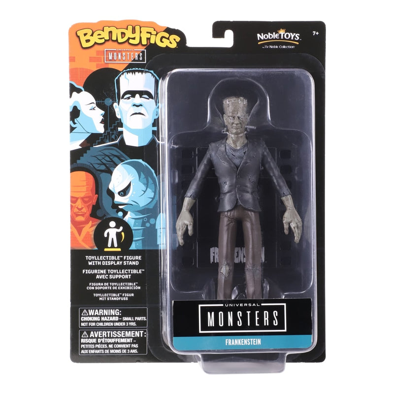 NOBLE COLLECTION - UNIVERSAL MONSTERS BENDYFIGS FRANKENSTEIN 849421007188