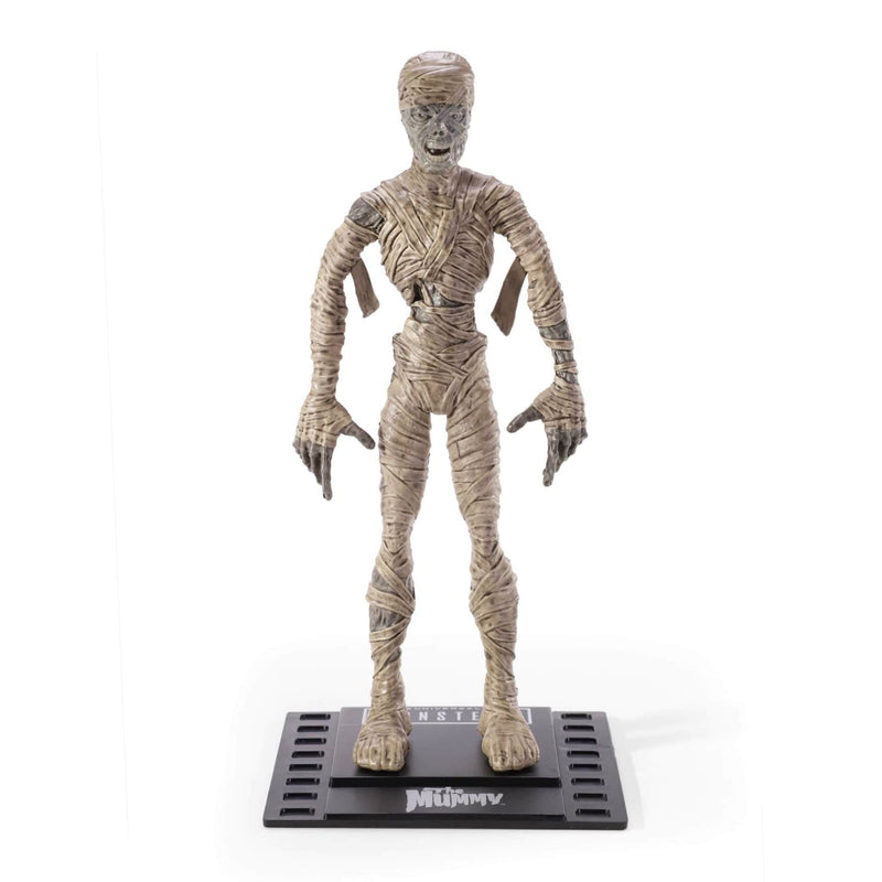 NOBLE COLLECTION - UNIVERSAL MONSTERS BENDYFIGS MUMMY 849421007171