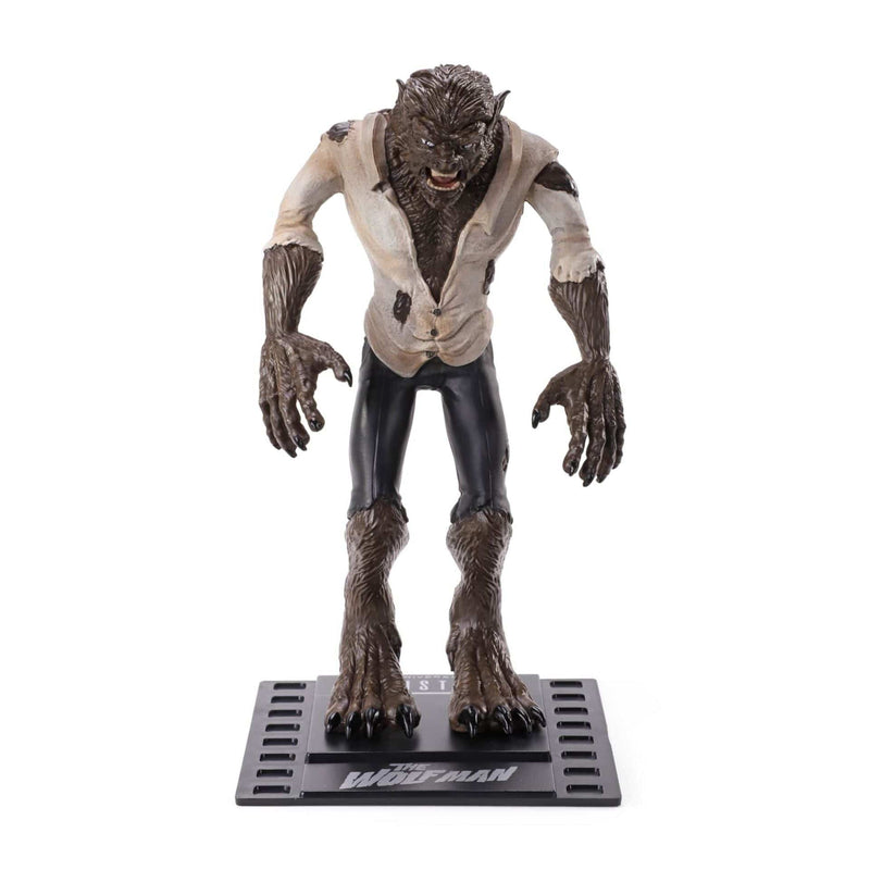 NOBLE COLLECTION - UNIVERSAL MONSTERS BENDYFIGS WOFLMAN 849421007164