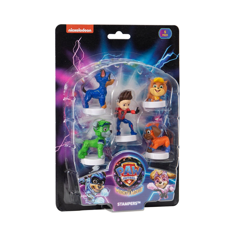 P.M.I. PAW PATROL: THE MIGHTY MOVIE - ŠTAMPILJKE PAKET 5  RAZLIČNIH (S2) 7290117585726