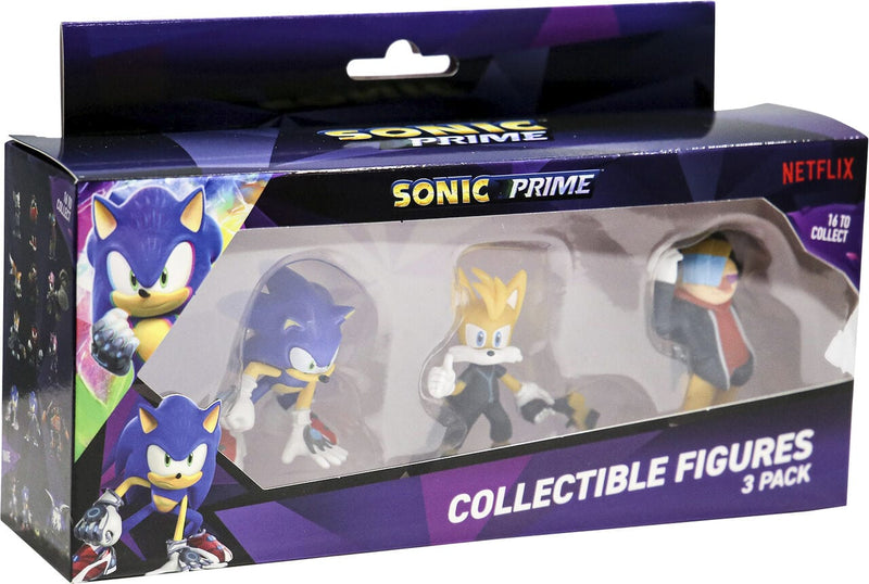 P.M.I. SONIC PRIME- 3 PACK STAMPER FIGURE 7290117585634