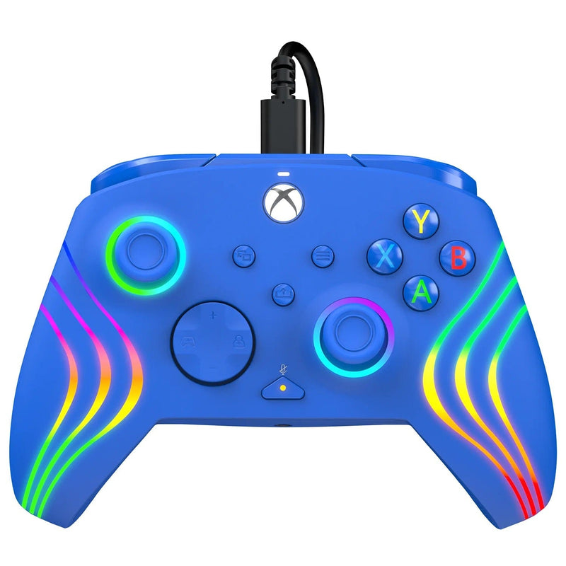 PDP XBOX ŽIČNI KONTROLER AFTERGLOW WAVE BLUE 708056071783