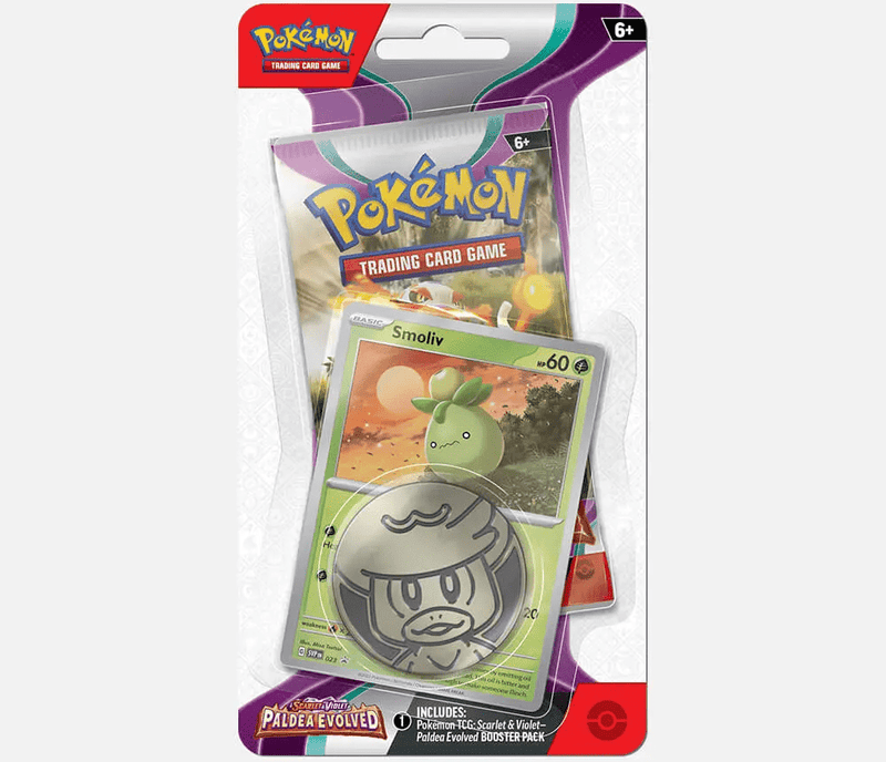 POKEMON TCG: SCARLET & VIOLET: PALDEA EVOLVED - CHECKLANE BLISTER 9996508536169