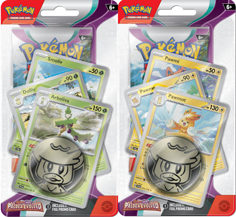 POKEMON TCG: SCARLET & VIOLET: PALDEA EVOLVED - PREMIUM CHECKLANE BLISTER 820650853616