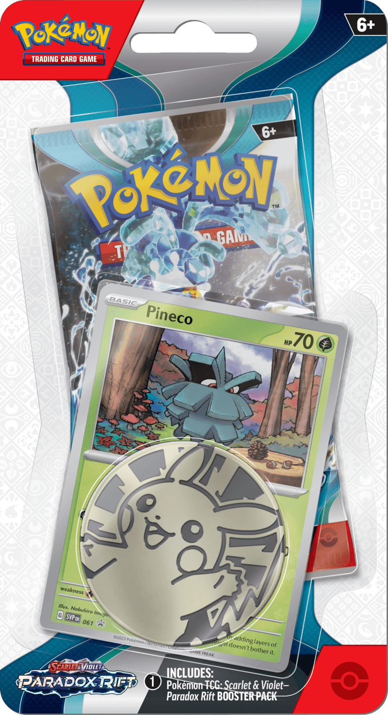 POKEMON TCG: SCARLET & VIOLET: PARADOX RIFT - CHECKLANE BLISTER 9996508541187