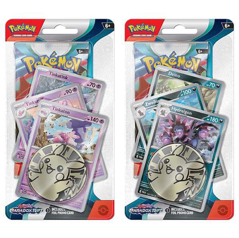 POKEMON TCG: SCARLET & VIOLET: PARADOX RIFT - PREMIUM CHECKLANE BLISTER 820650854118